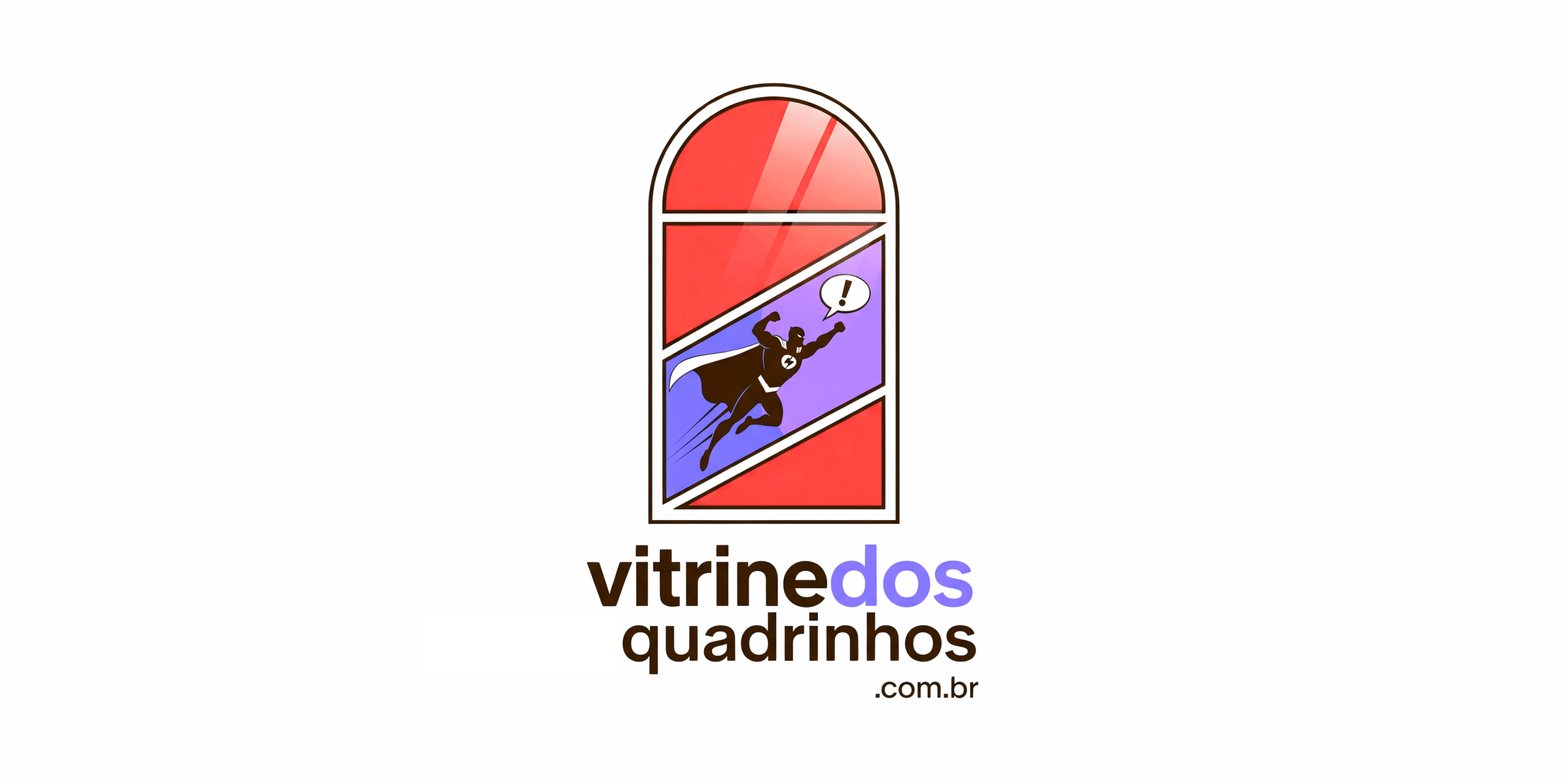 Comics marketplace interface showing Brazilian comic book listings and neobrutalist design